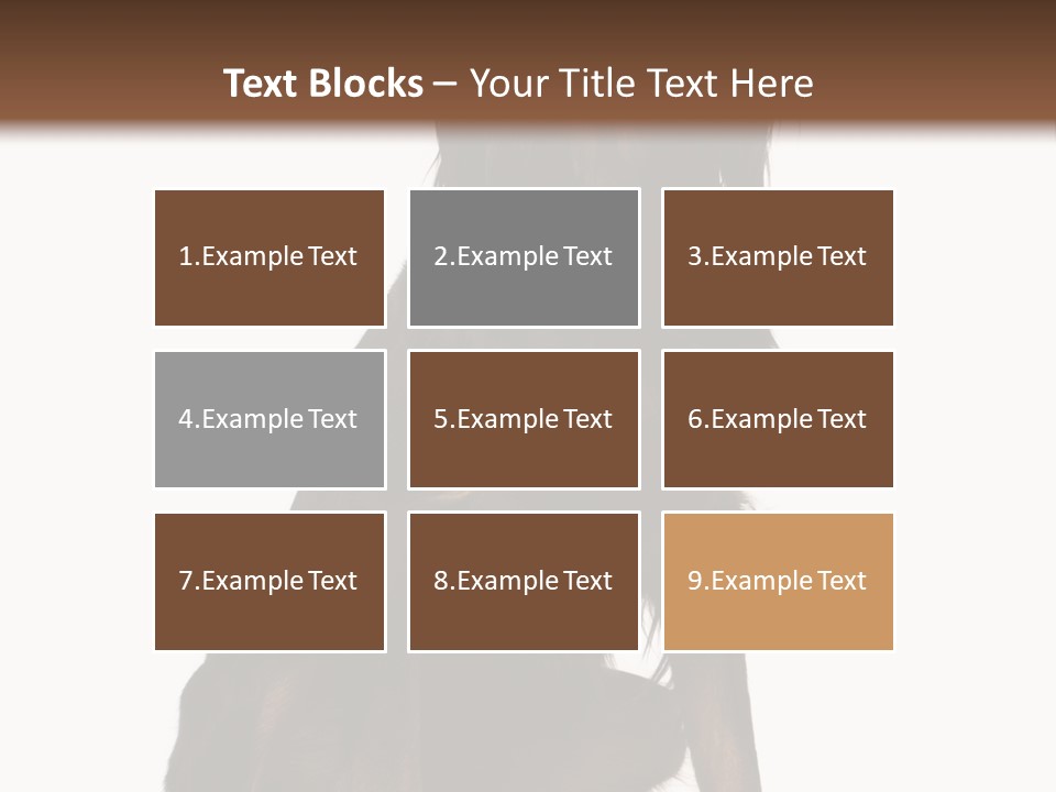 A Black And Brown Dog Is Sitting Down PowerPoint Template