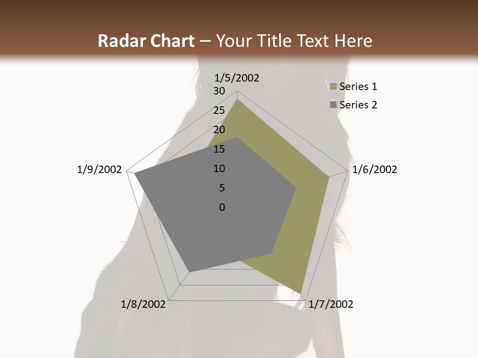A Black And Brown Dog Is Sitting Down PowerPoint Template