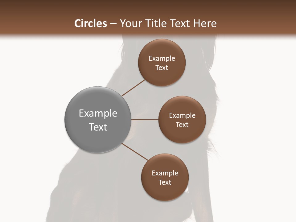 A Black And Brown Dog Is Sitting Down PowerPoint Template