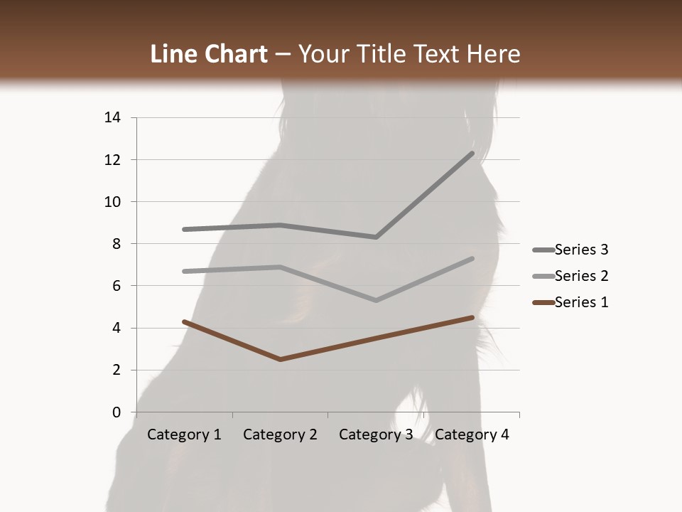 A Black And Brown Dog Is Sitting Down PowerPoint Template