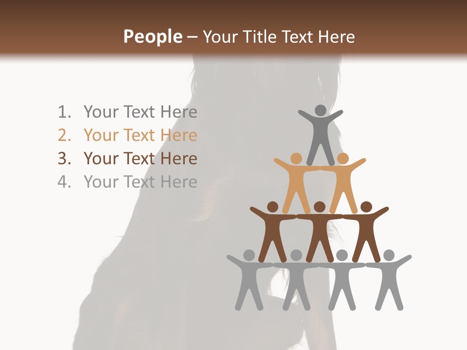 A Black And Brown Dog Is Sitting Down PowerPoint Template