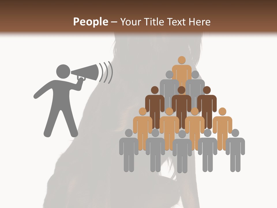 A Black And Brown Dog Is Sitting Down PowerPoint Template