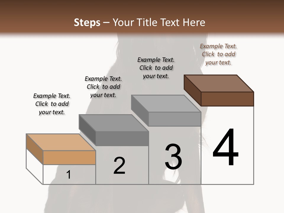 A Black And Brown Dog Is Sitting Down PowerPoint Template
