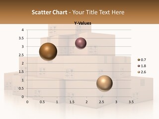 A Stack Of Boxes With A Name Of Presentation PowerPoint Template