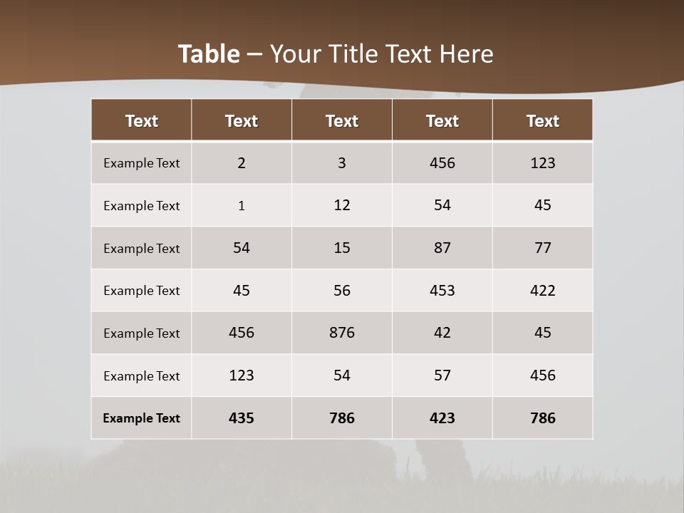 A Black Dog Sitting On Top Of A Lush Green Field PowerPoint Template