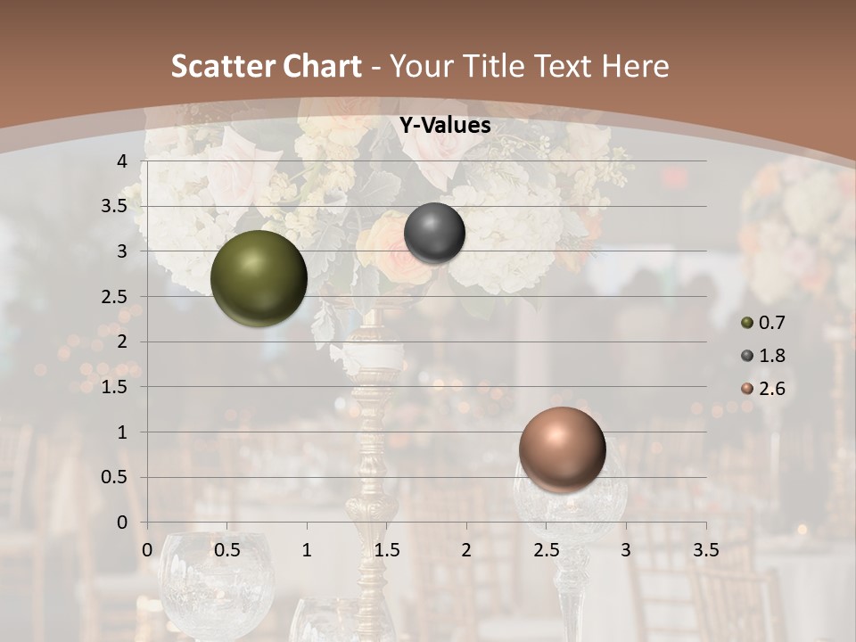 A Table With A Vase Of Flowers On Top Of It PowerPoint Template