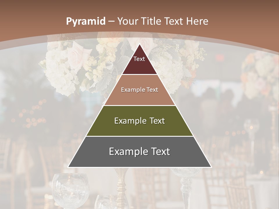 A Table With A Vase Of Flowers On Top Of It PowerPoint Template