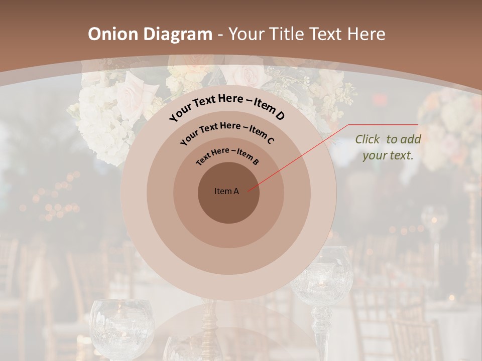 A Table With A Vase Of Flowers On Top Of It PowerPoint Template