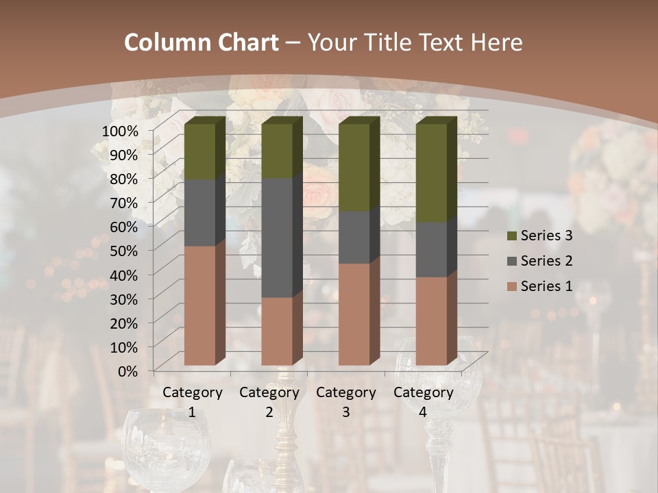 A Table With A Vase Of Flowers On Top Of It PowerPoint Template