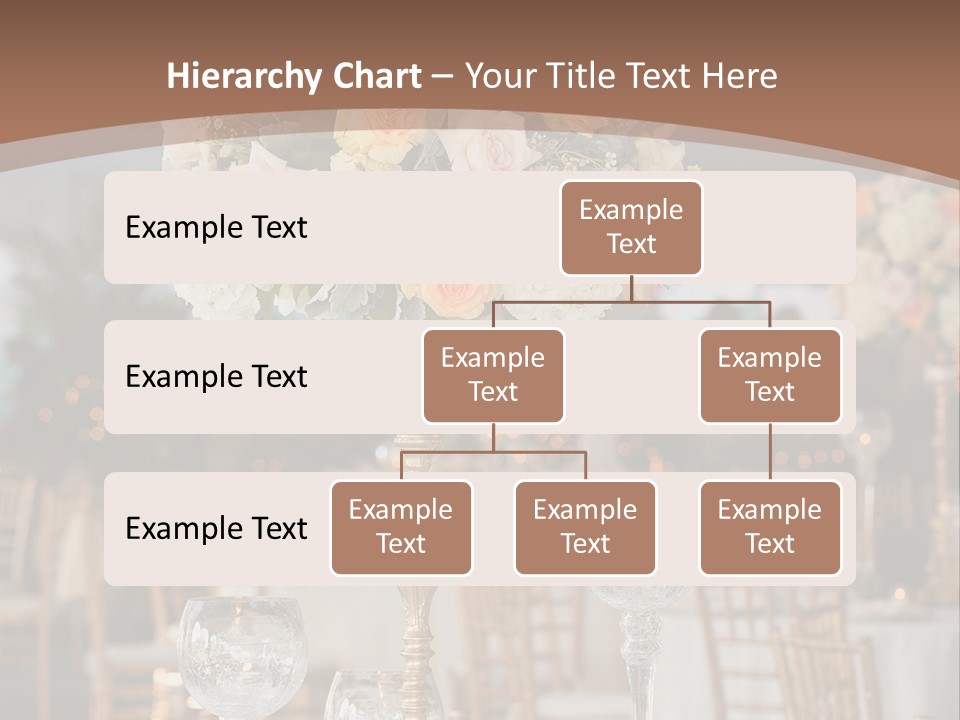 A Table With A Vase Of Flowers On Top Of It PowerPoint Template