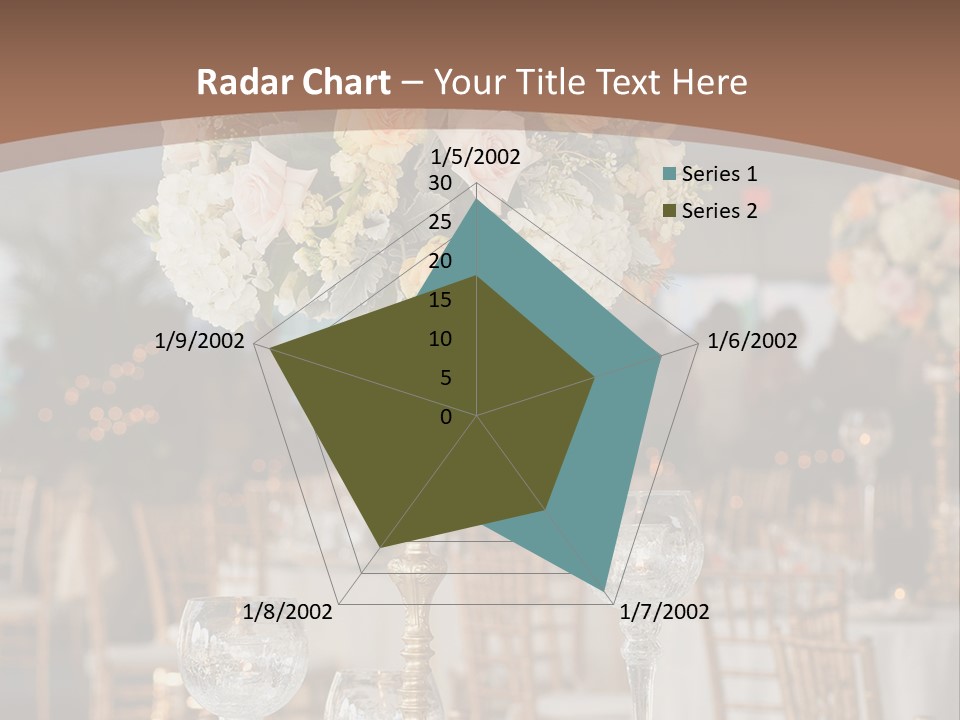 A Table With A Vase Of Flowers On Top Of It PowerPoint Template