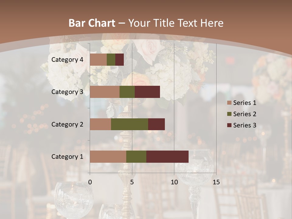 A Table With A Vase Of Flowers On Top Of It PowerPoint Template