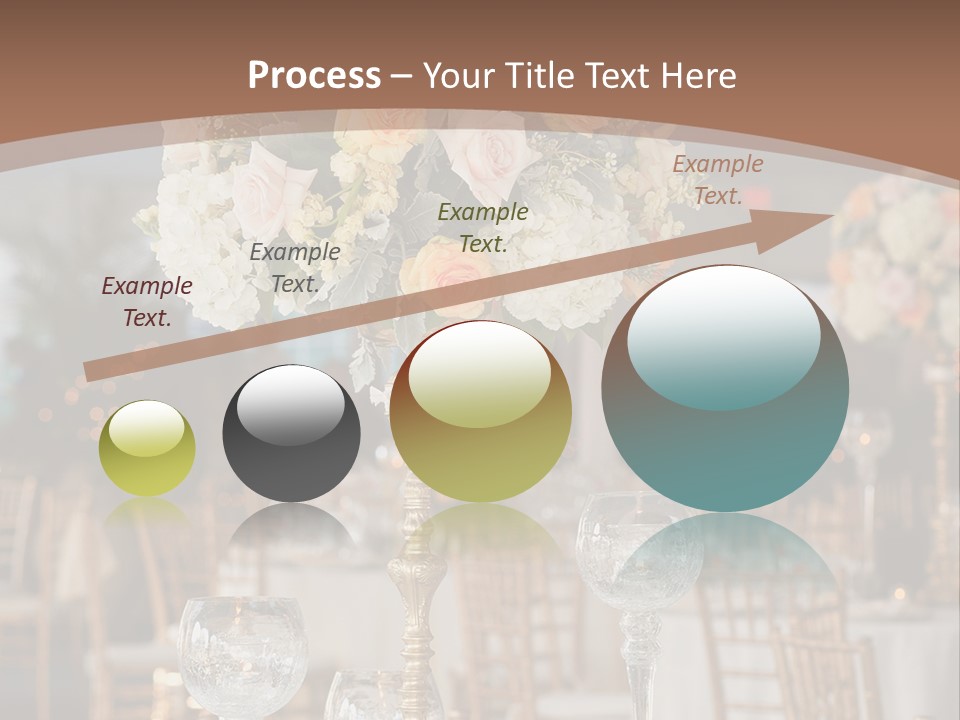 A Table With A Vase Of Flowers On Top Of It PowerPoint Template