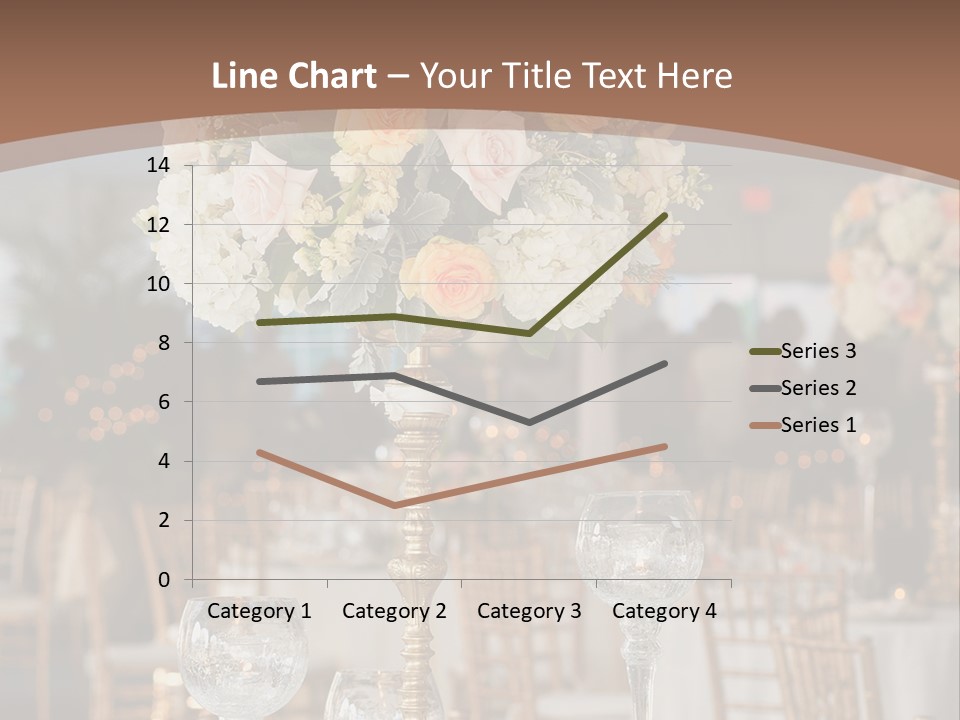 A Table With A Vase Of Flowers On Top Of It PowerPoint Template