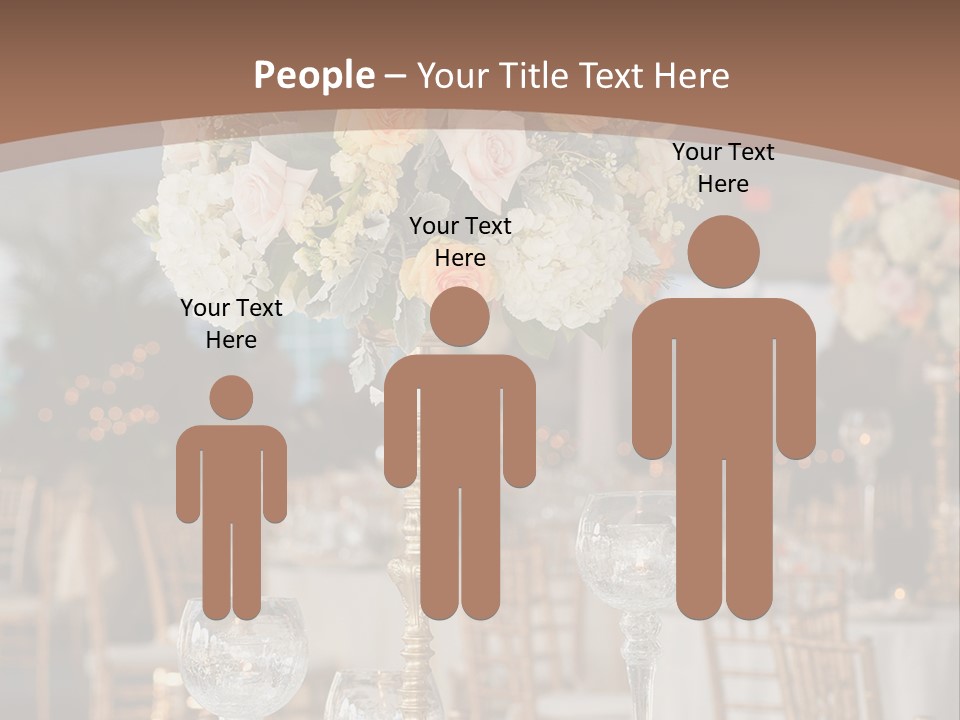 A Table With A Vase Of Flowers On Top Of It PowerPoint Template