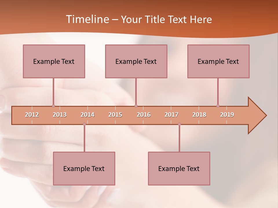 A Woman Holding The Hand Of A Man In Front Of A White Background PowerPoint Template