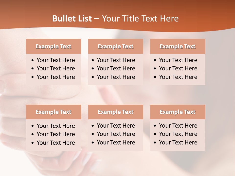 A Woman Holding The Hand Of A Man In Front Of A White Background PowerPoint Template