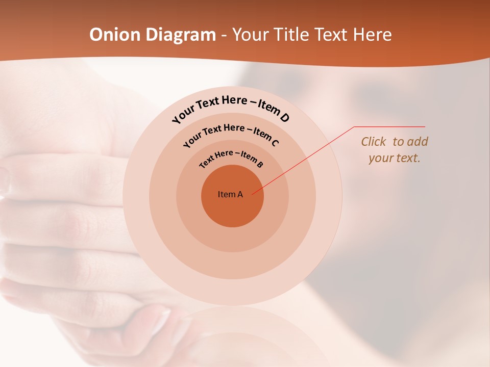 A Woman Holding The Hand Of A Man In Front Of A White Background PowerPoint Template