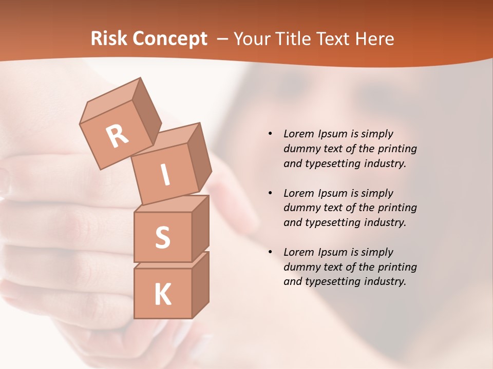 A Woman Holding The Hand Of A Man In Front Of A White Background PowerPoint Template