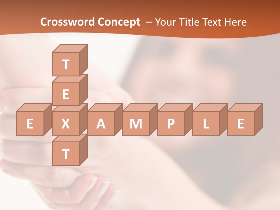 A Woman Holding The Hand Of A Man In Front Of A White Background PowerPoint Template