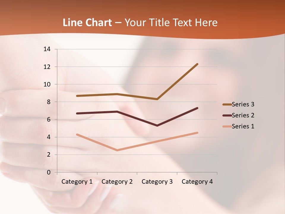 A Woman Holding The Hand Of A Man In Front Of A White Background PowerPoint Template