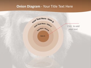 A Gorilla Wearing A Suit And Tie With A Brown Background PowerPoint Template
