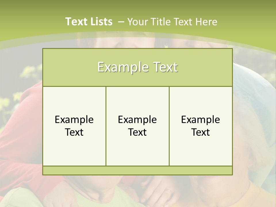 A Group Of People Are Smiling For The Camera PowerPoint Template