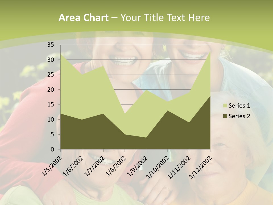 A Group Of People Are Smiling For The Camera PowerPoint Template