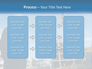 A Man Standing In Front Of A Construction Site PowerPoint Template