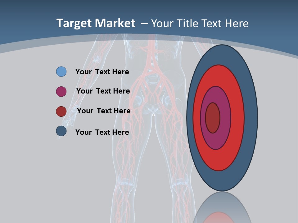 A Human Body With The Nervous System Powerpoint Presentation PowerPoint Template