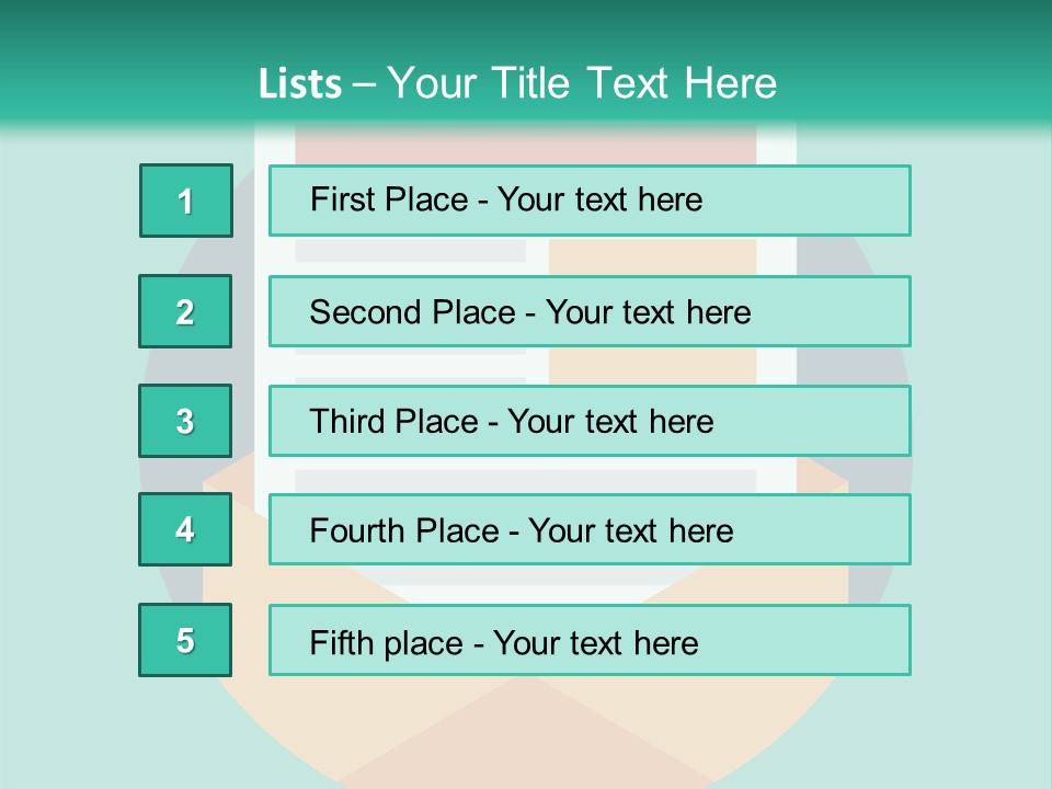 An Email Envelope With A Paper In The Middle Of It PowerPoint Template