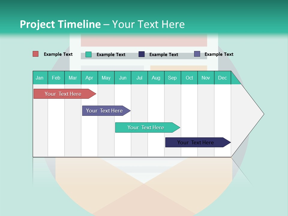 An Email Envelope With A Paper In The Middle Of It PowerPoint Template