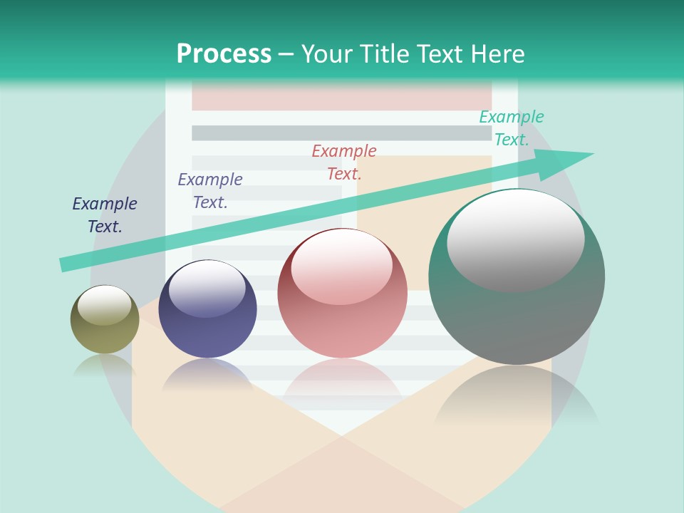 An Email Envelope With A Paper In The Middle Of It PowerPoint Template