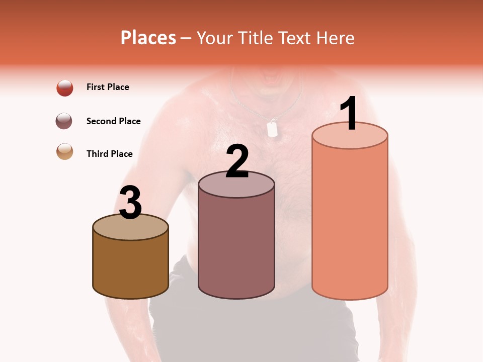 A Man With A Surprised Look On His Face PowerPoint Template