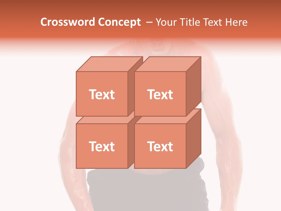 A Man With A Surprised Look On His Face PowerPoint Template
