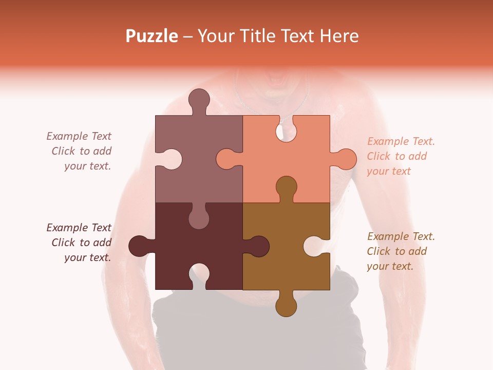 A Man With A Surprised Look On His Face PowerPoint Template