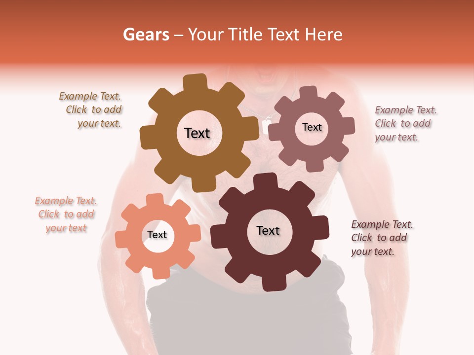 A Man With A Surprised Look On His Face PowerPoint Template