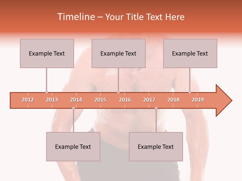 A Man With A Surprised Look On His Face PowerPoint Template
