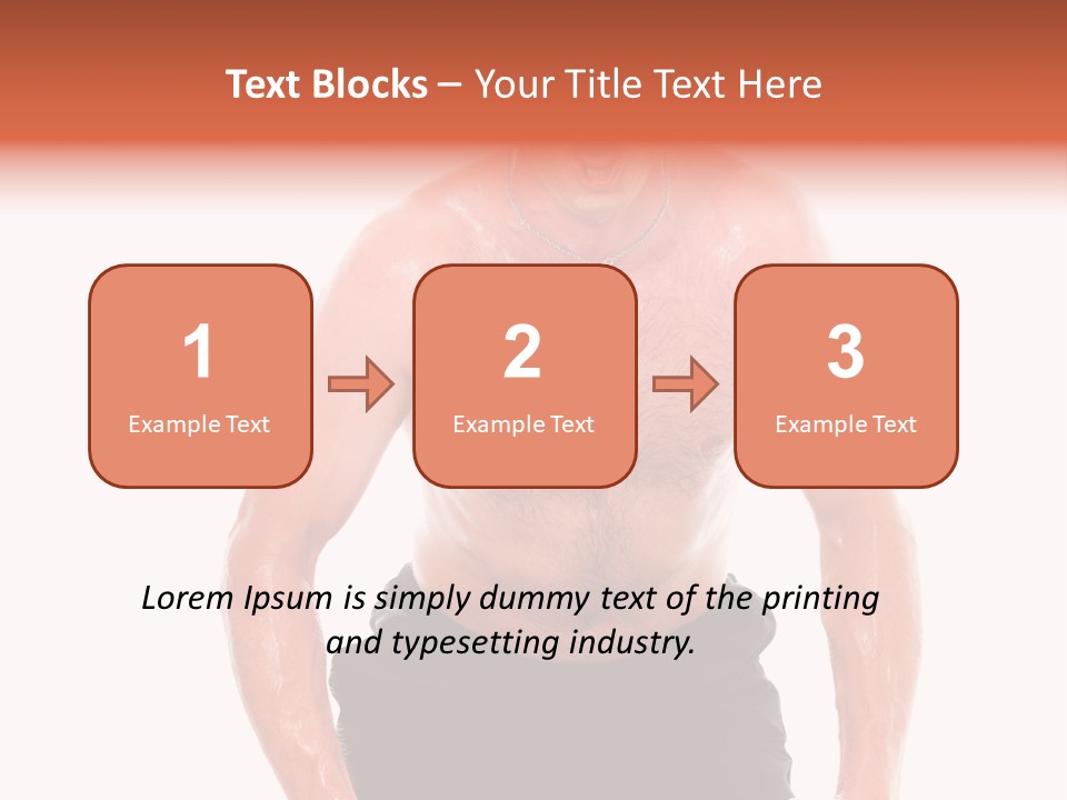 A Man With A Surprised Look On His Face PowerPoint Template