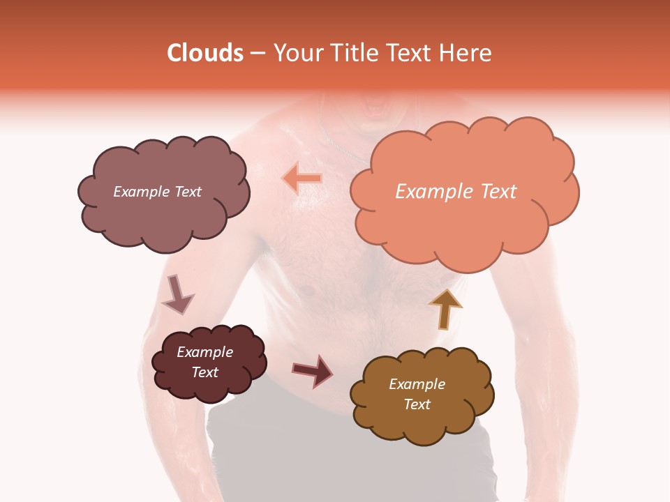 A Man With A Surprised Look On His Face PowerPoint Template