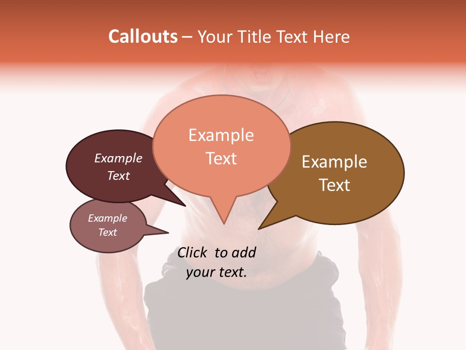 A Man With A Surprised Look On His Face PowerPoint Template