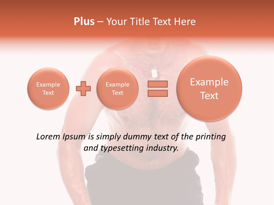 A Man With A Surprised Look On His Face PowerPoint Template
