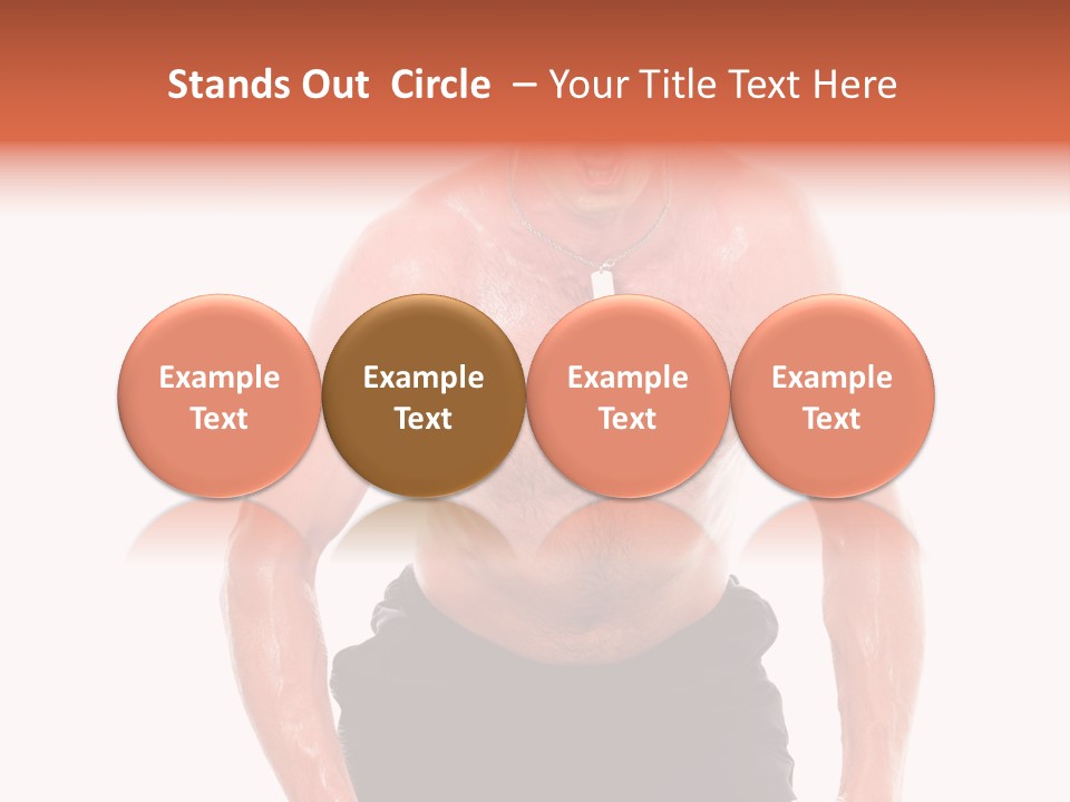 A Man With A Surprised Look On His Face PowerPoint Template