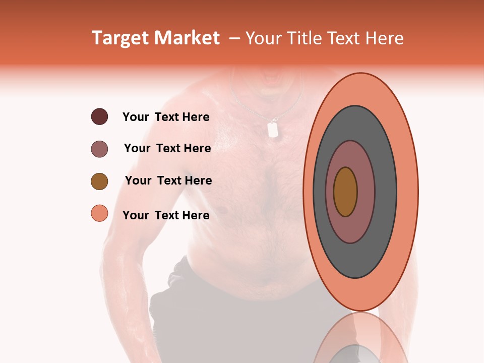 A Man With A Surprised Look On His Face PowerPoint Template