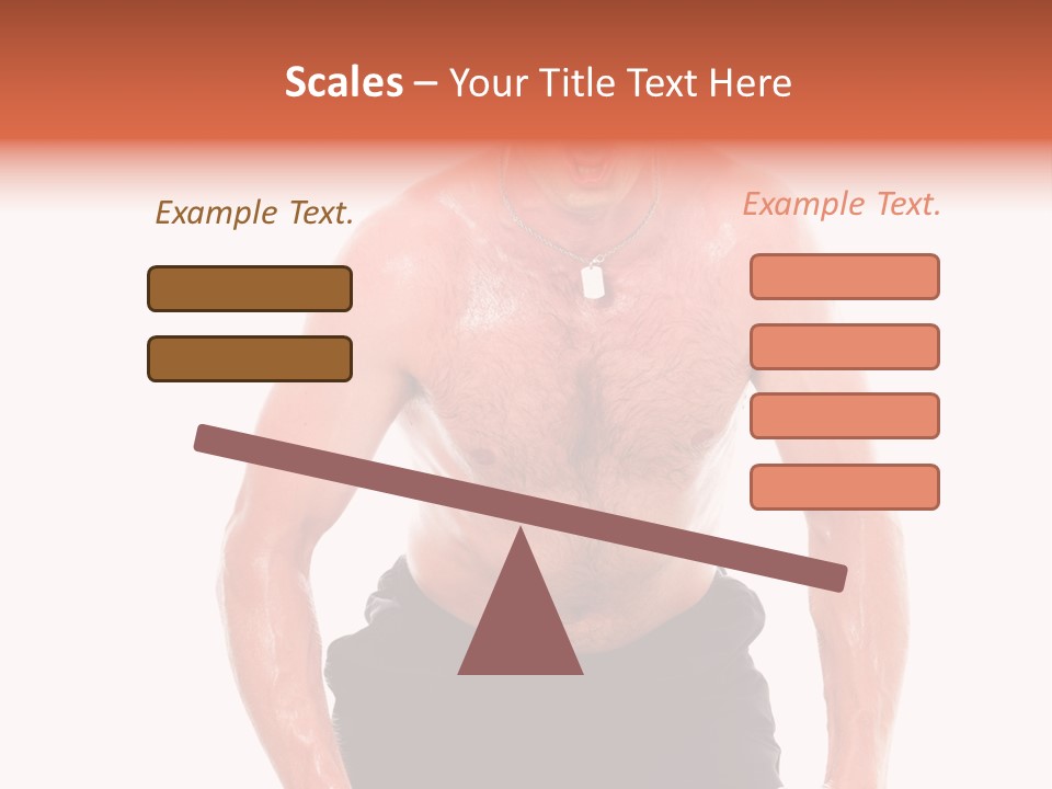 A Man With A Surprised Look On His Face PowerPoint Template