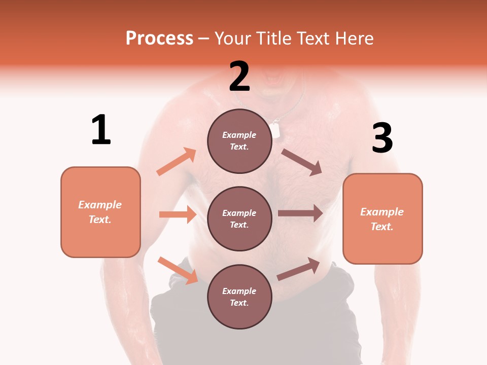 A Man With A Surprised Look On His Face PowerPoint Template