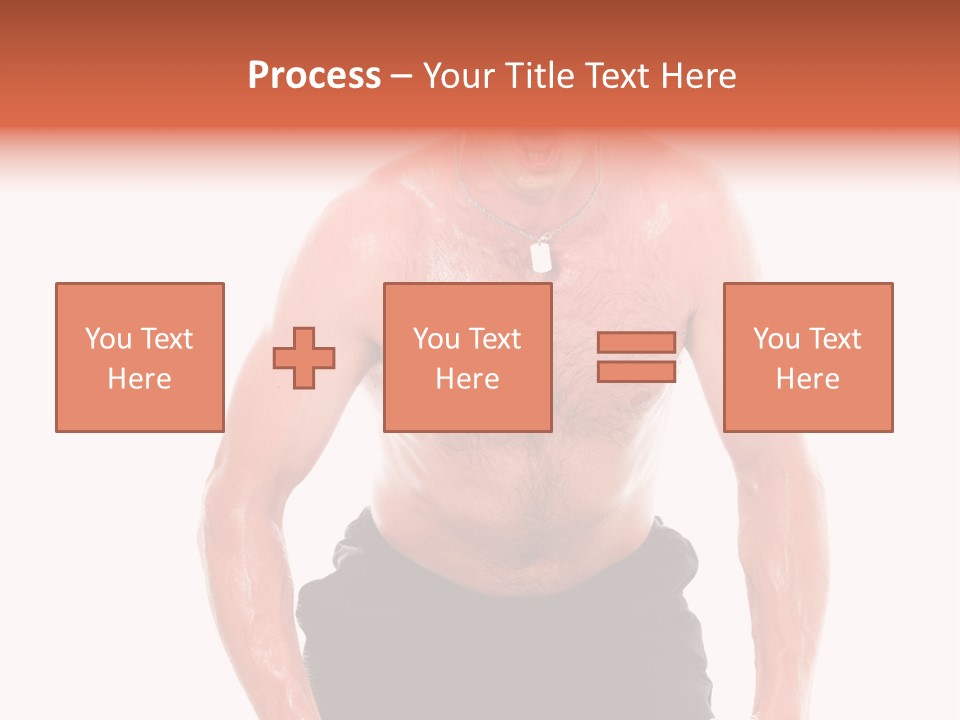 A Man With A Surprised Look On His Face PowerPoint Template
