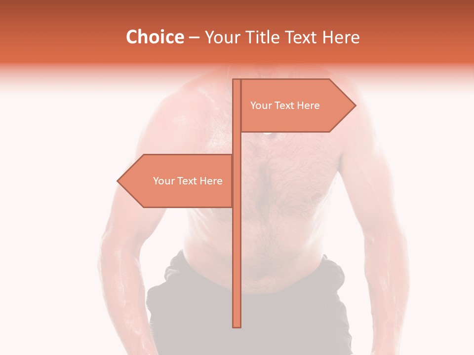 A Man With A Surprised Look On His Face PowerPoint Template