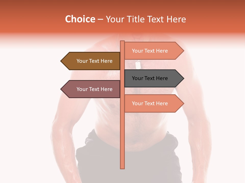 A Man With A Surprised Look On His Face PowerPoint Template
