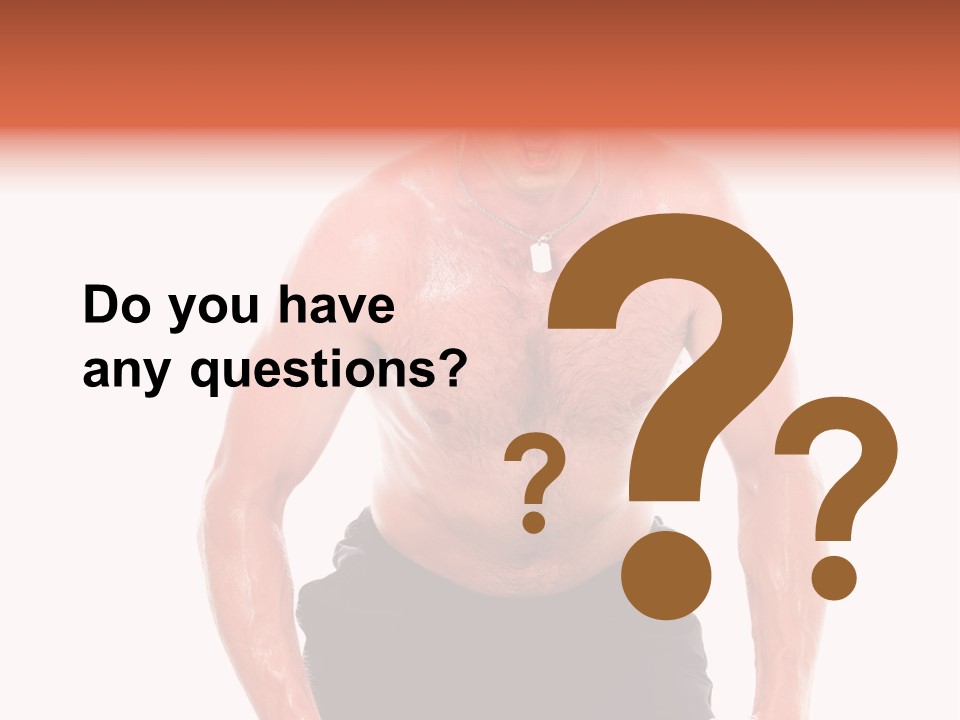 A Man With A Surprised Look On His Face PowerPoint Template